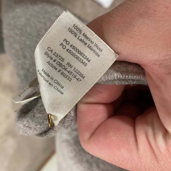 WILFRED MERINO WOOL HEATHER GREY COAT SIZE SMALL - Picture 11 of 11